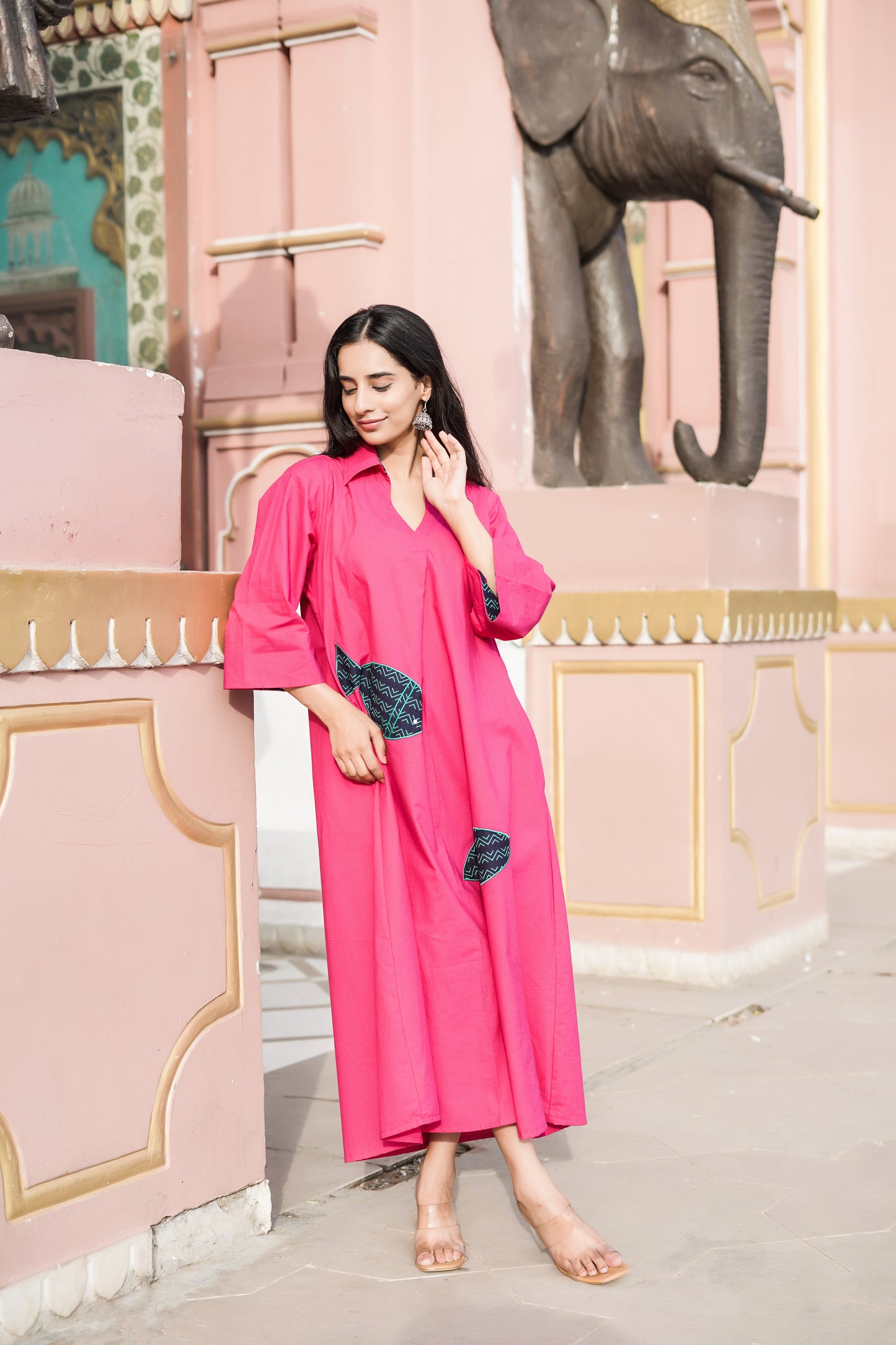 Madison Muse dress Fuchsia