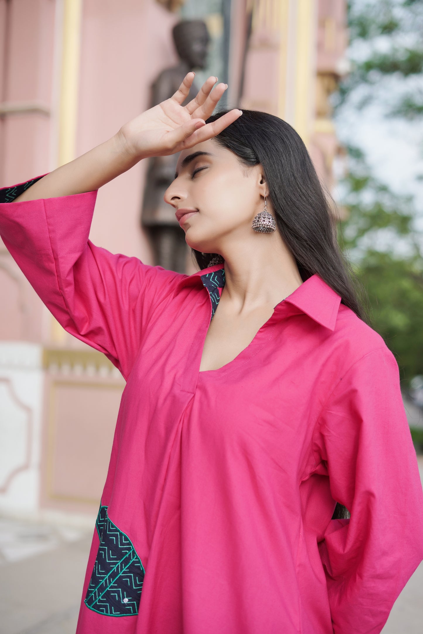 Madison Muse dress Fuchsia