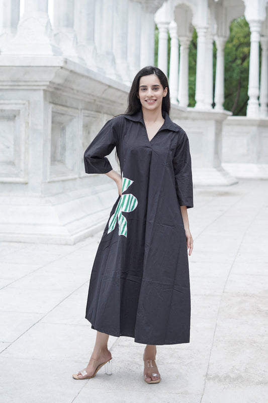 Greenwich Charm black dress